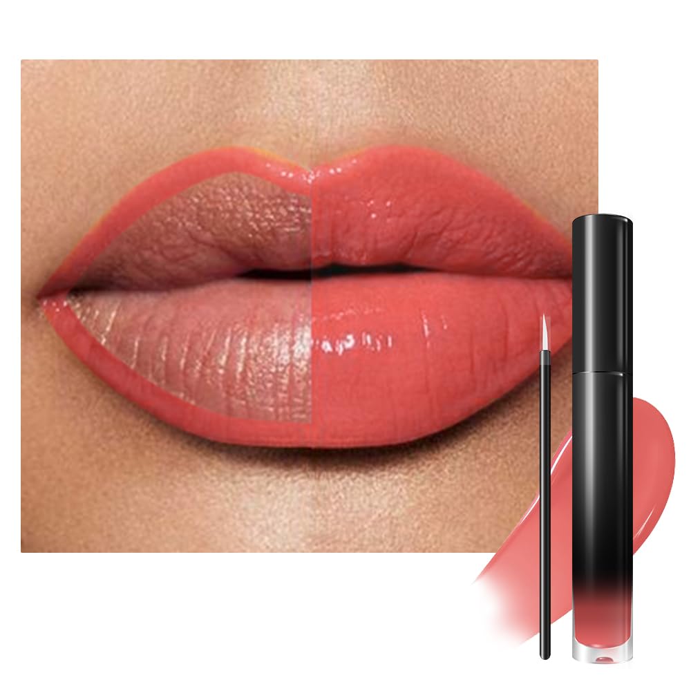 Peachy Rosee Peel Off Lip Stain Tints - Long Lasting Matte Lipstick | Waterproof, High Pigmented, 24-Hour Wear, 08
