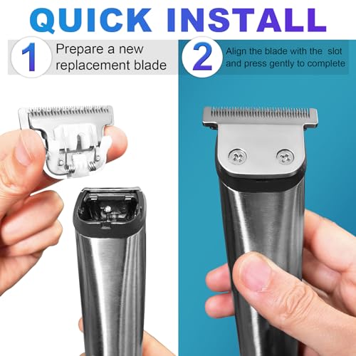 T-Blade Replacement Blade for Wahl Trimmers - High-Quality Steel