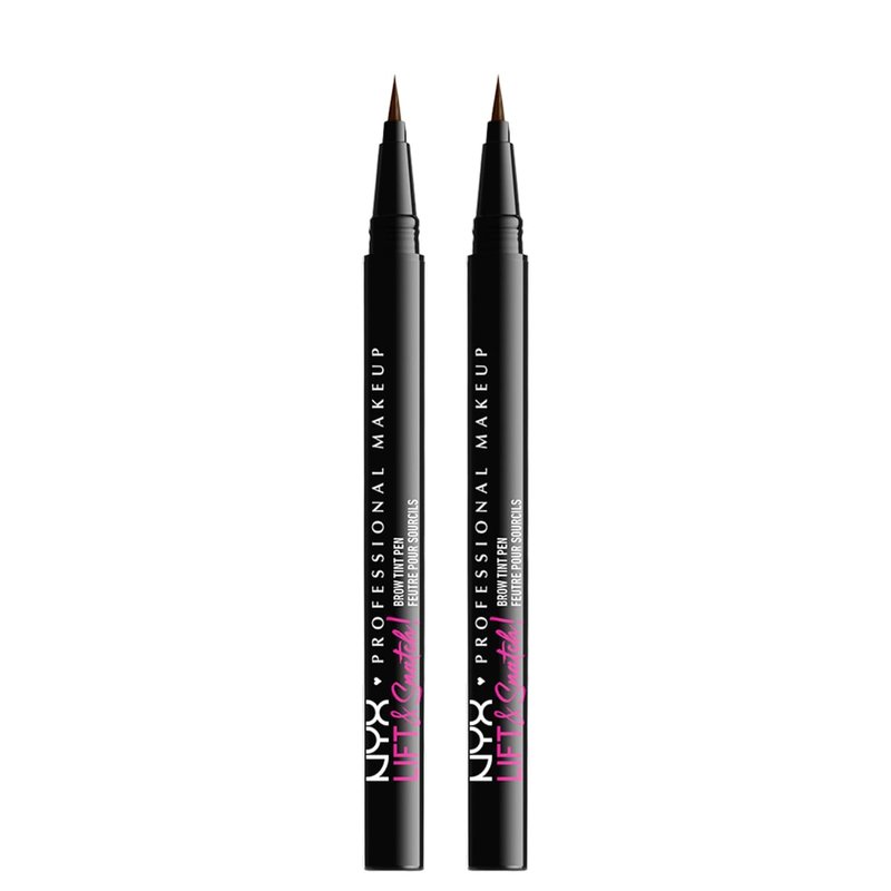 NYX Eyebrow Tint Pen - Lift & Snatch, Espresso | Pack of 2 for Perfect Brows