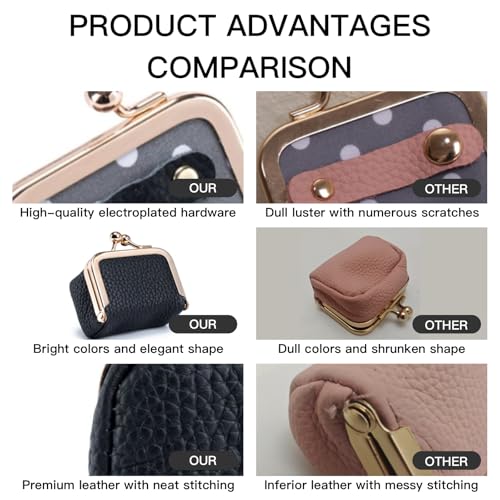Genuine Leather Mini Travel Jewelry Box - Compact Organizer for Rings, Earrings & Necklaces (Pink)