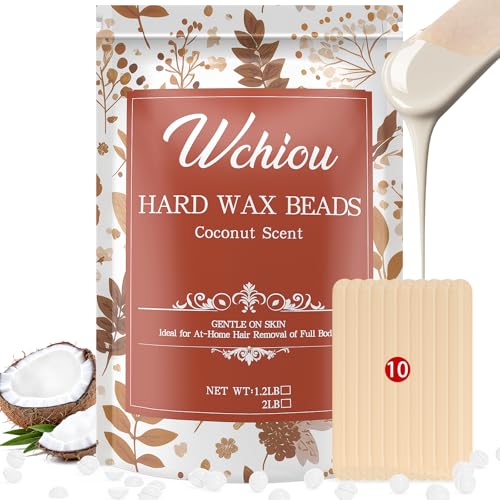 Qultivo Hard Wax Beads for Hair Removal - Coconut 32 Ounce