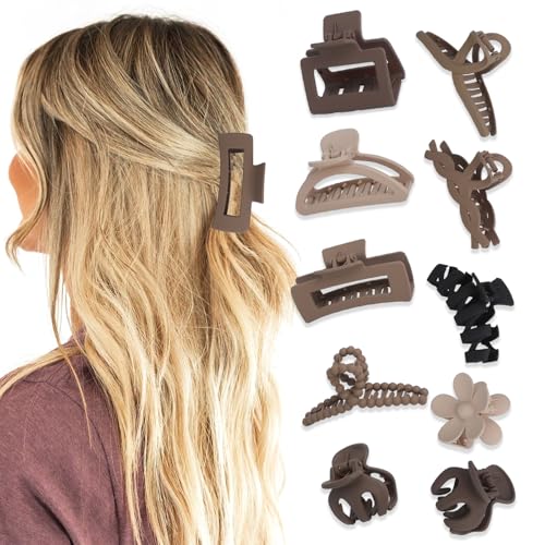 10PCS Non-Slip Hair Clips Jaw for Thick Clamp Flower Accessories with
