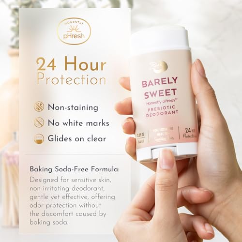 Honestly pHresh Prebiotic Natural Deodorant for Women – Aluminum &