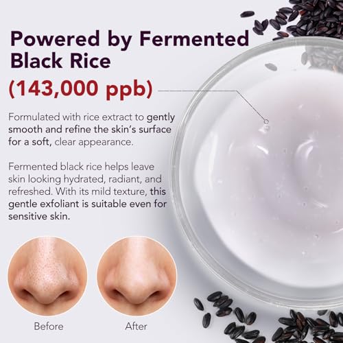 Peel Shot Glow Rice Ampoule Duo | Black Exfoliant Face and Pore