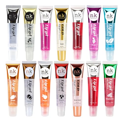 NICKA K NEW YORK Lip Gel AMZ016 Hydrating Lightweight Non-Sticky Lip Makeup