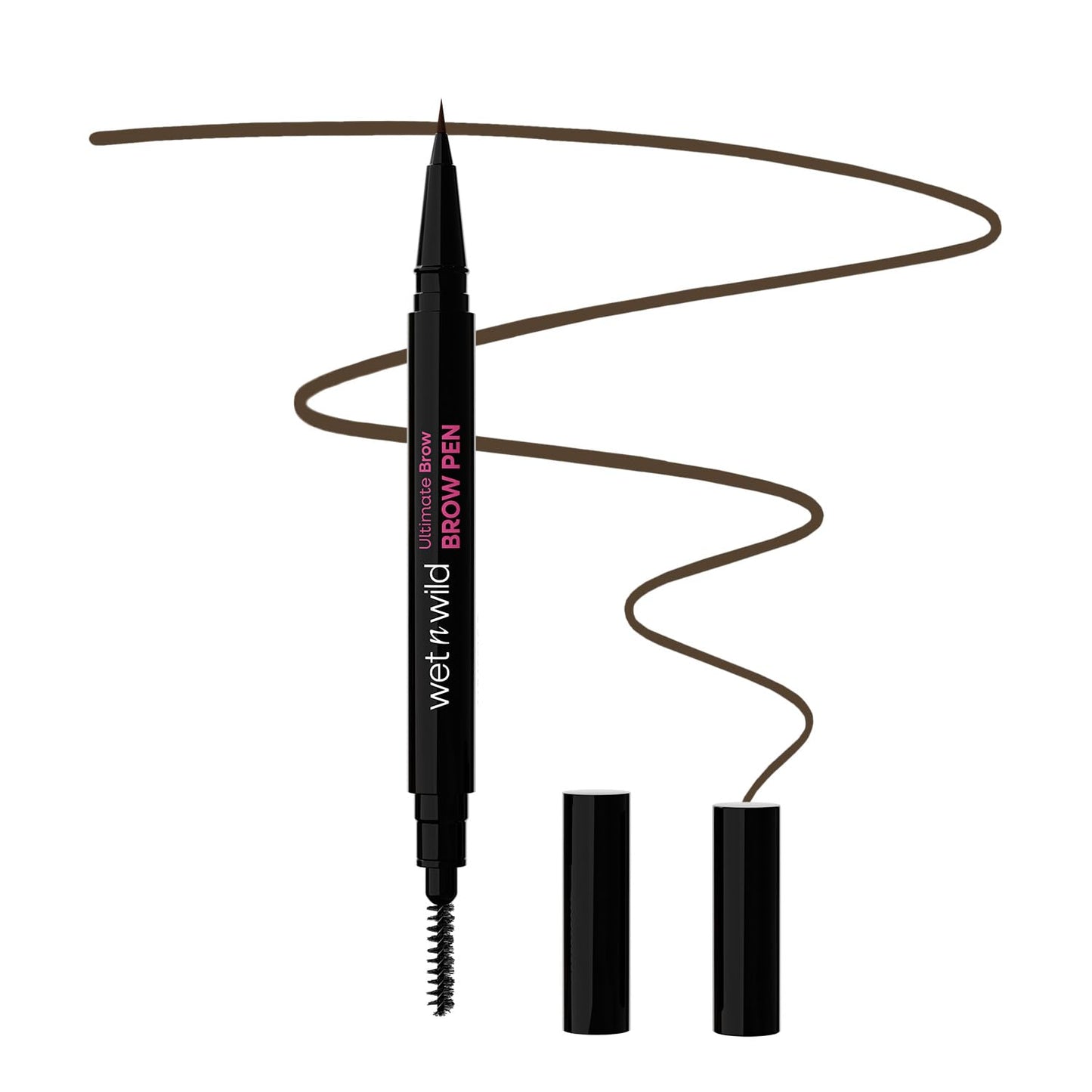 Ultimate Eyebrow Retractable Definer Pencil - Ash Brown | Dual-Sided Brush & Fine Tip for Perfect Brow Definition