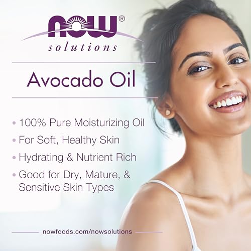100% Pure Avocado Oil - Nutrient-Rich Moisturizing Oil, 4oz