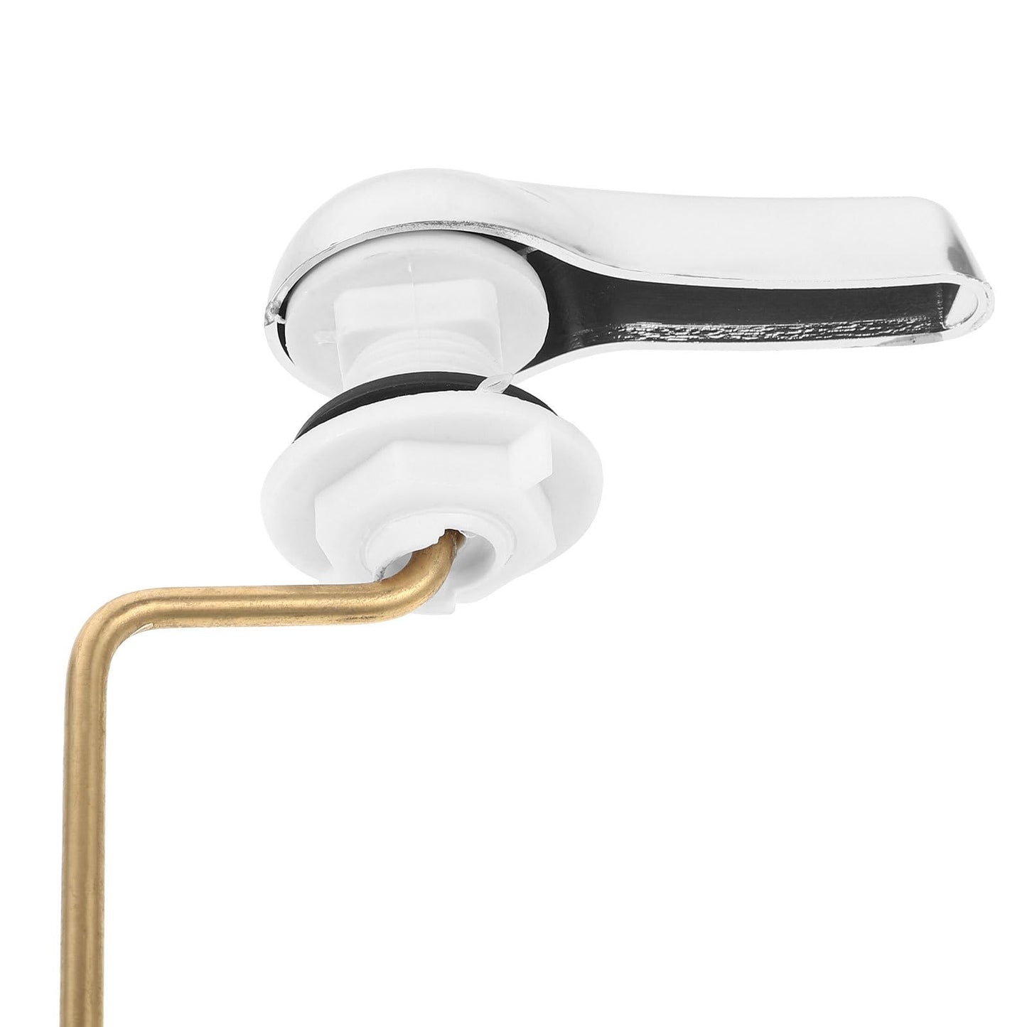 POPETPOP Toilet Handle Replacement Lever for Side Flush Toilet Tank Universal Flush Handle Easy Install Accessory for Home and Hotel Bathrooms 8.26X3.93X1.37 Inches