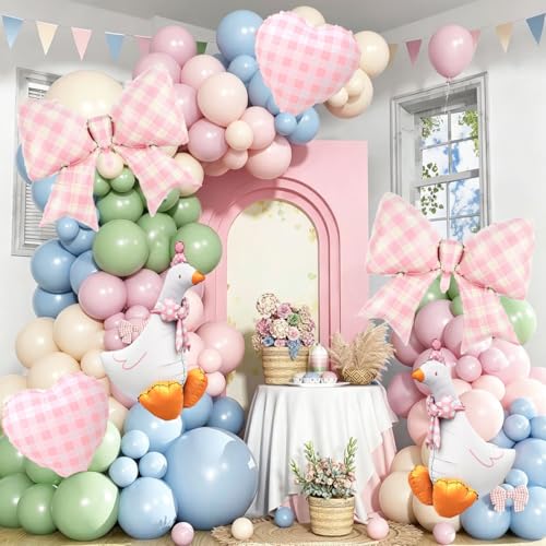 Silly Goose Birthday Balloon Set - 6 Pcs 31 Inch Balloons