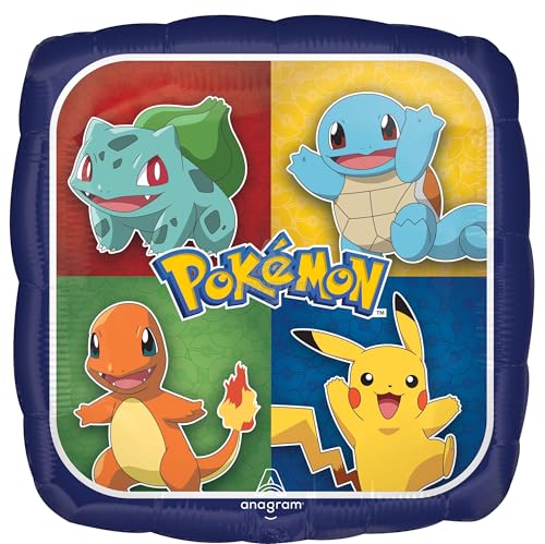 Pokémon Foil Balloon Bouquet Set - 5 Piece Party Decorations