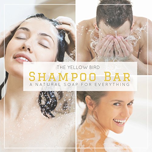 The Yellow Bird Peppermint Shampoo Bar – Natural Sulfate-Free Hair Soap