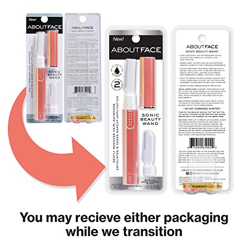 About Face Sonic Beauty Wand & Eyebrow Shaper - Pack of 2