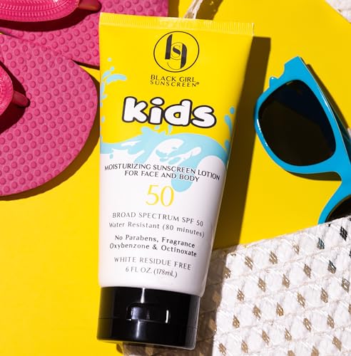 Black Girl Sunscreen Kids SPF 50 Moisturizing Lotion - 6 Fl Oz