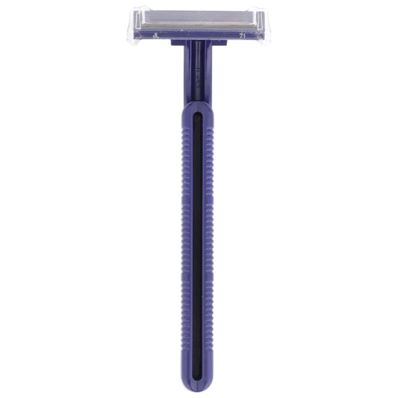 McKesson Disposable Razors [50 Count] – Twin Blade Bulk Shaving Razors for Men & Women, Stainless Steel, Blue, Single-Use for Medical Clinics, Tattoo, Travel, Camping & Salon Care