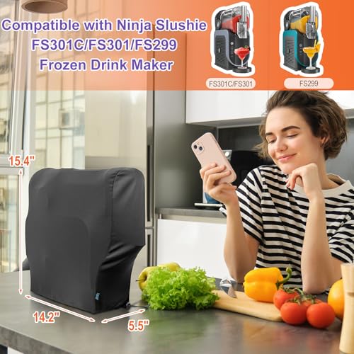 Ninja Slushie Machine Dust Cover - Premium Lycra Fabric, Dustproof