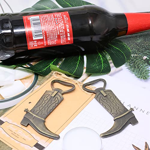 Cowboy Boot Bottle Openers - 4PCS Novelty Beer & Wine Openers