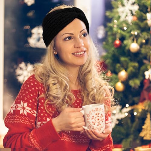 AOPRIE Winter Headbands for Women Girls Ear Warmers Covers Cold