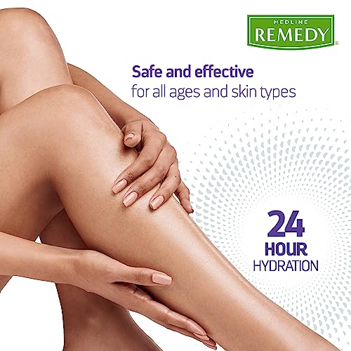 Medline Remedy Clinical Skin Cream - Vanilla Scent, 16 fl oz - Hypoallergenic Moisturizer for All Ages