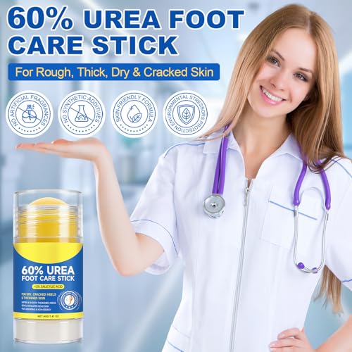 FANSHI Urea Cream Stick 60% - 3 Pack for Cracked Feet