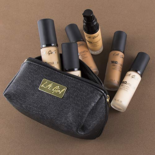 L.A. Girl PRO.Matte Foundation, Cafe GLM682 - Long-Lasting, 4oz (Pack of 2)