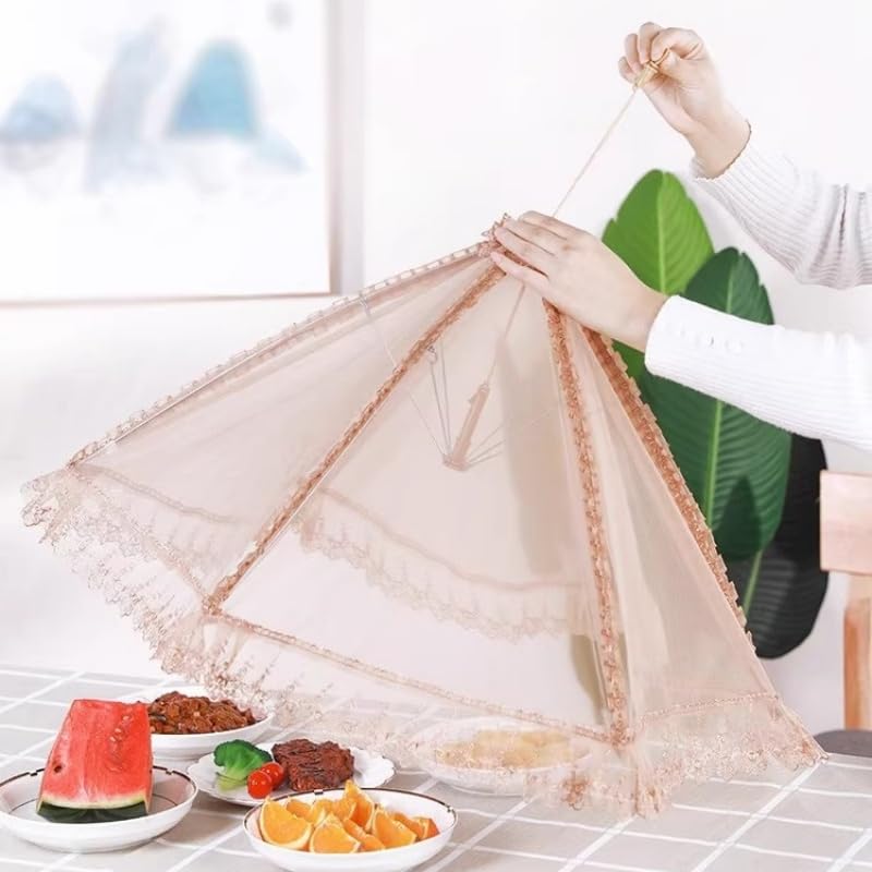 24" Mesh Food Cover Tent for Outdoor Picnics & Camping