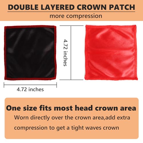Double Layer Crown Patch for 360 Waves Compression - 2 Pcs