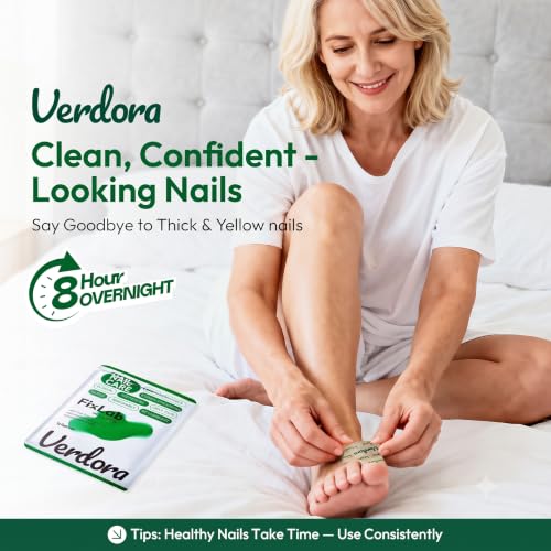 VERDORA Extra Strength Nail Patches with Tea Tree Oil - 16 Pcs