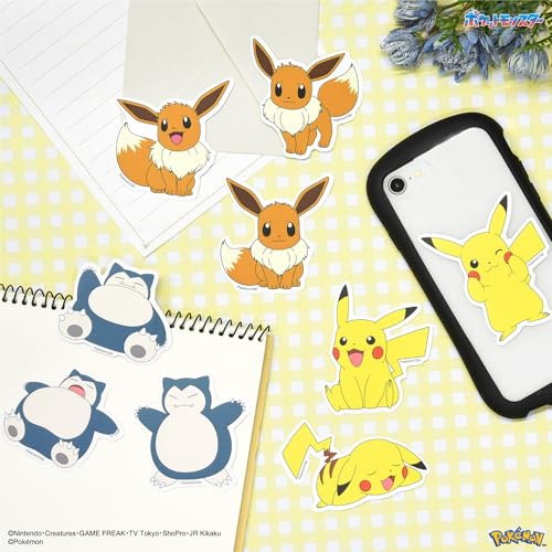 Pokémon Pikachu Mobile Sticker - Customizable for Phones & Mirrors