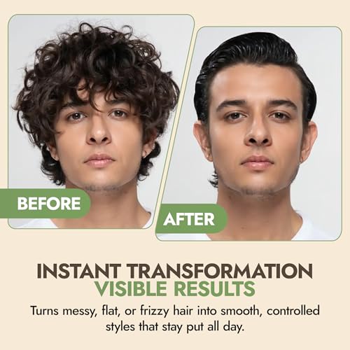 Nature's Brands Organic Hair Gel - 4 Fl Oz, No Synthetic Chemicals, Vegan & USDA Certified Organic