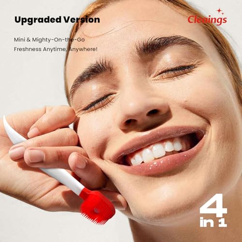 Cleaings Mint Flavor Disposable Travel Toothbrush Set 20 Pcs with Toothpaste & Picks