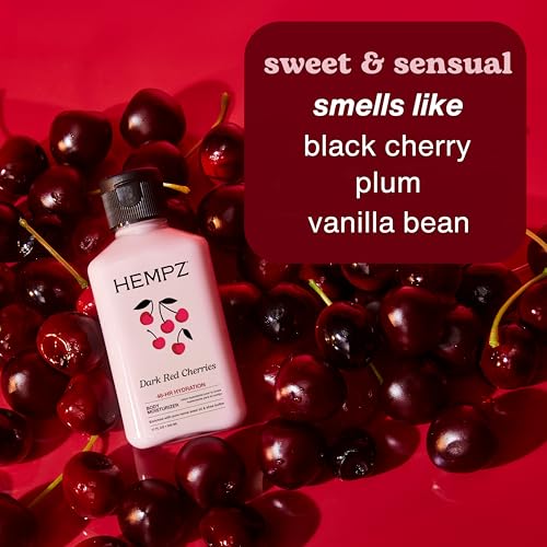 Hempz Dark Red Cherries Lotion - Ultra Hydrating 2.25 oz