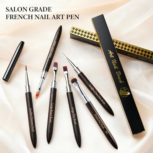 Professional Builder Gel Brush - Wide Flat Head for Smooth Application