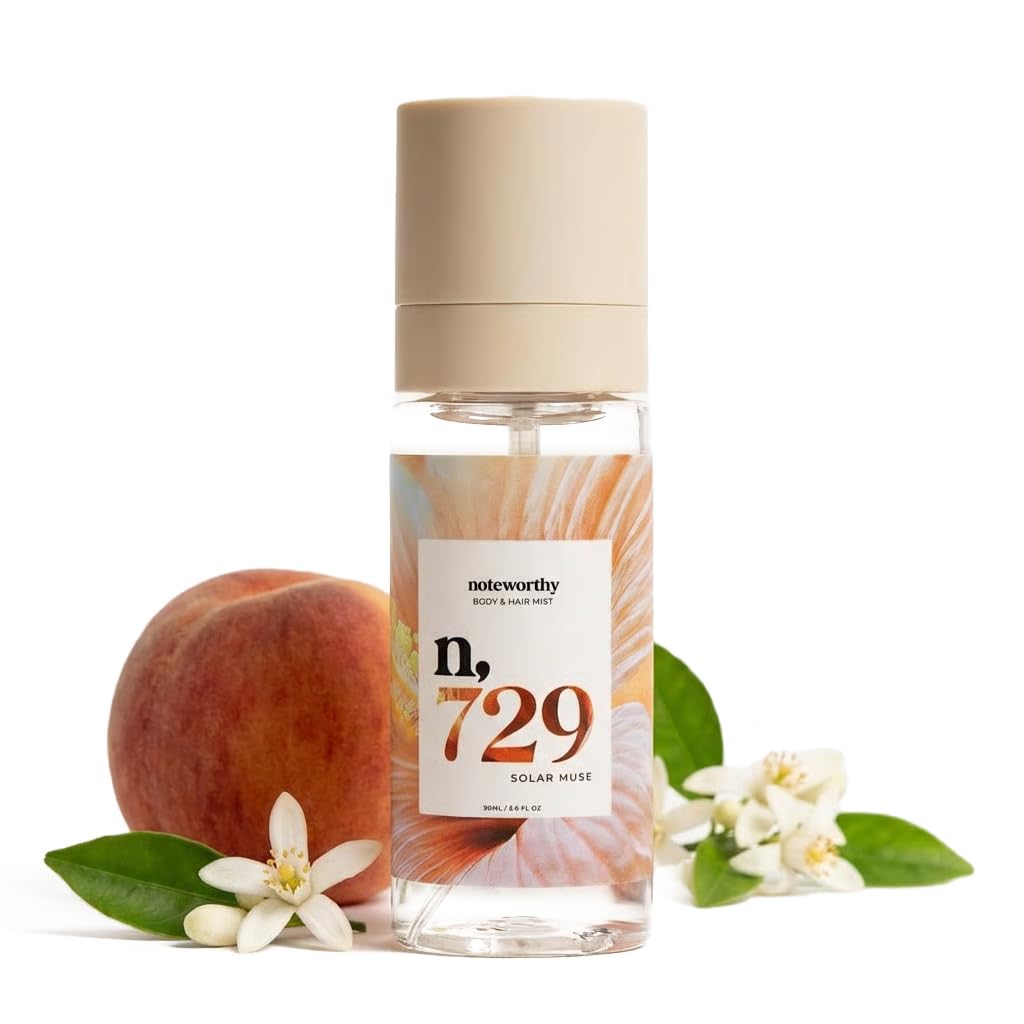 Solar Muse Body & Hair Mist - Orange Zest, Neroli, Cinnamon & Vanilla | Radiant Summer Fragrance