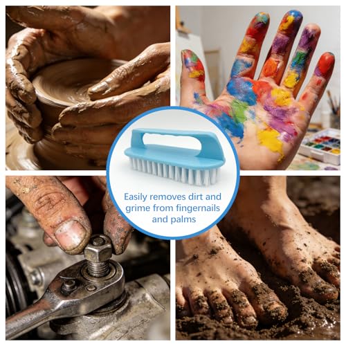 Large Ergonomic Hand & Nail Cleaning Brush - 2 Pack