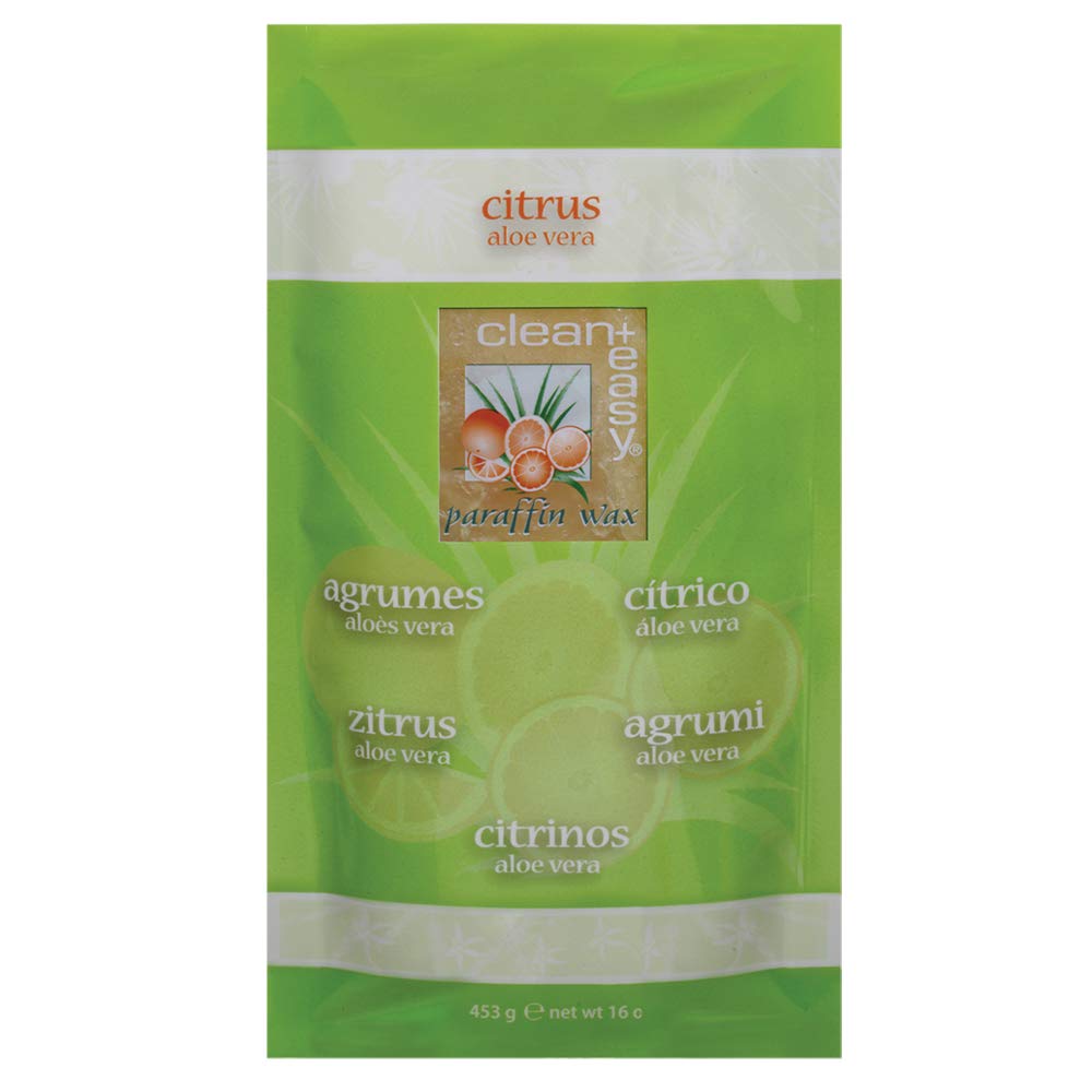 Clean Plus Easy Paraffin Wax, Citrus and Aloe, 16 Ounce