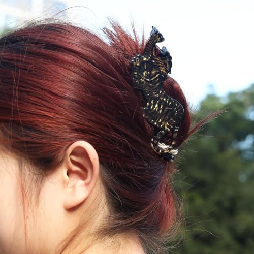 Tiger Claw Clip for Women - Cute Animal Hair Accessory