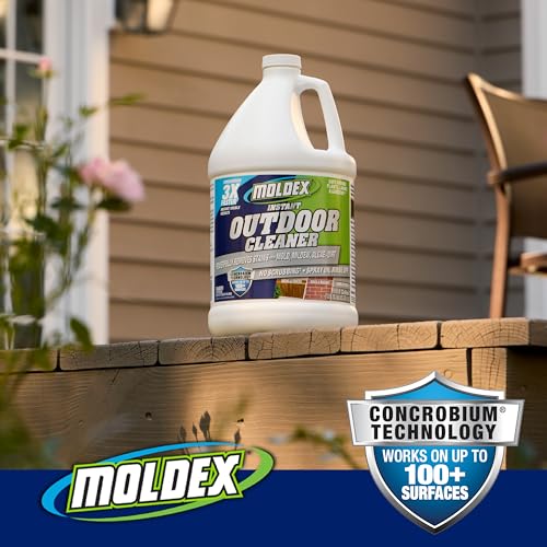 Moldex® Outdoor Cleaner Concentrate with Bleach - 1 Gallon for Mold & Mildew Removal