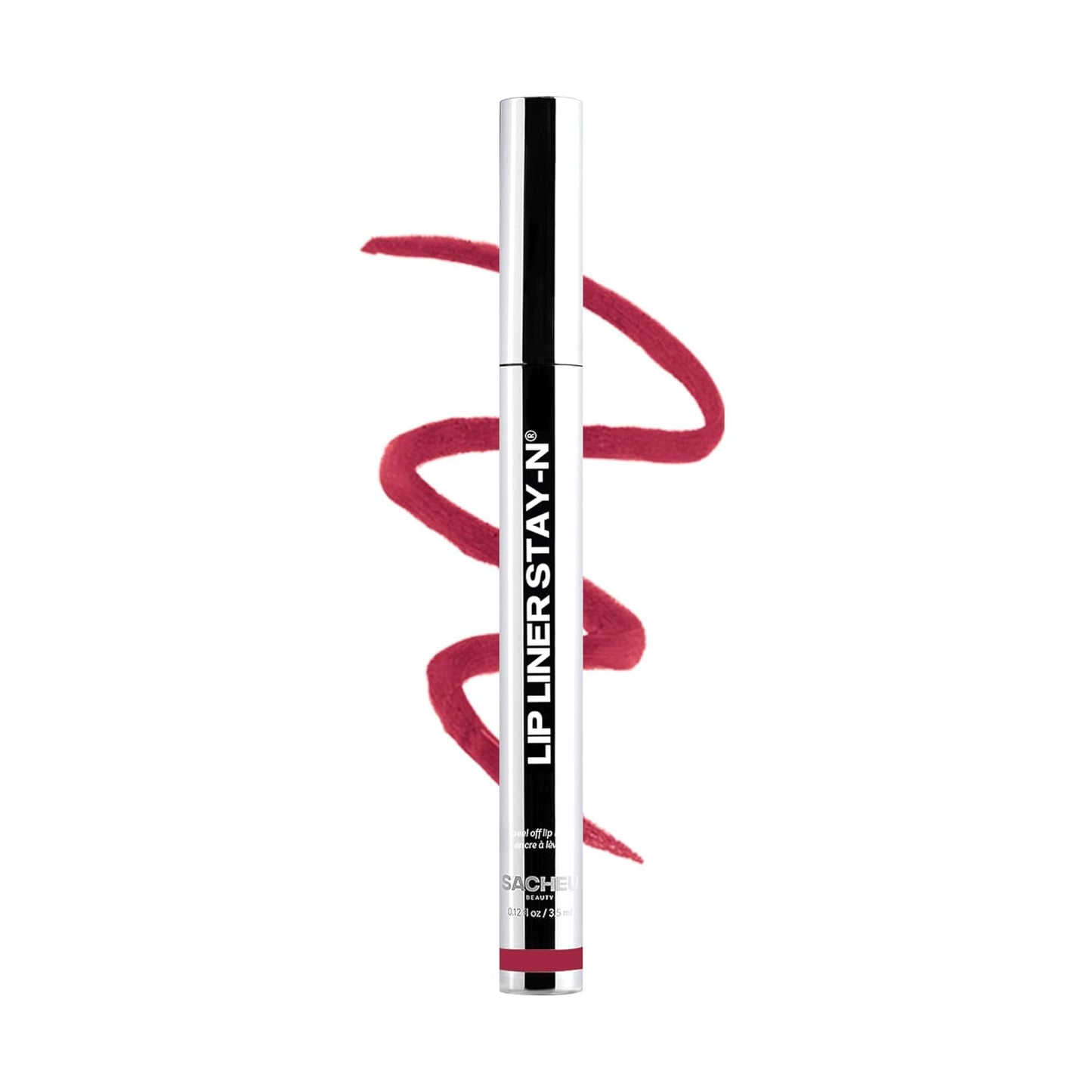 Stay-N Peel Off Lip Stain - Long Lasting Waterproof Lip Tint with Hyaluronic Acid & Vitamin E | Vegan, Transfer Proof Matte Finish