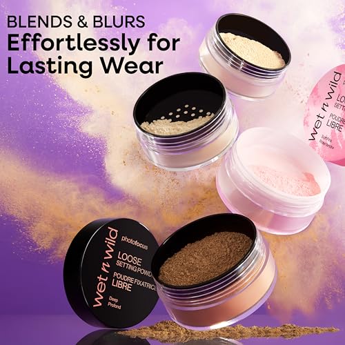 Wet n Wild Photo Focus Loose Translucent Setting Powder for Fair to Medium & Tan Skin