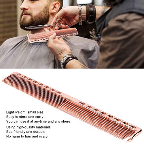 Dioche 2-Piece Stainless Steel Haircut Comb - Professional Salon Styling