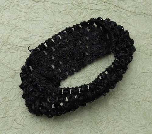 Ruwado 4 Pcs Crochet Headbands - Soft Retro Knitted Hair Accessories