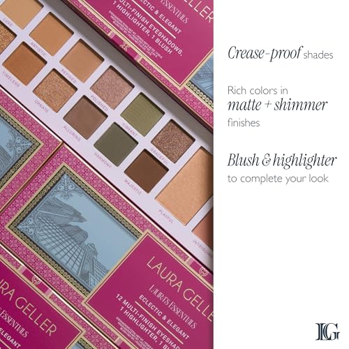 Laura Geller Laura's Essentials Full Face Makeup Palette: Eyeshadow, Blush & Highlighter