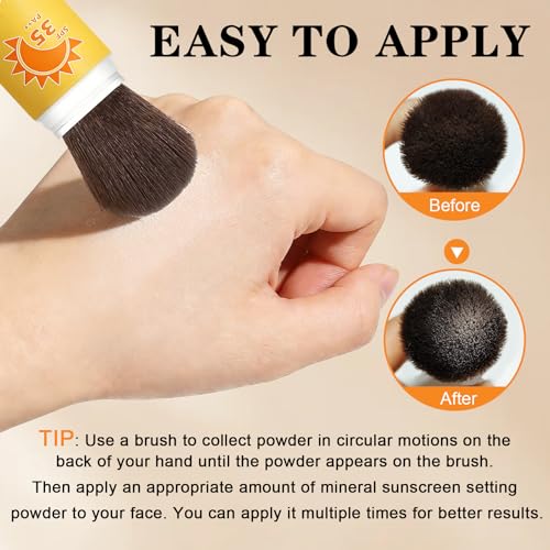 Mineral Sunscreen Setting Powder for Face & Scalp - SPF 35