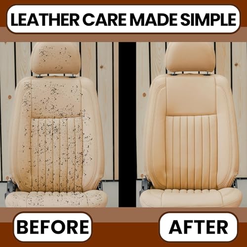 Venture Wipes Leather Cleaner Wipes - 70 Count, Extra Large & Heavy-Duty