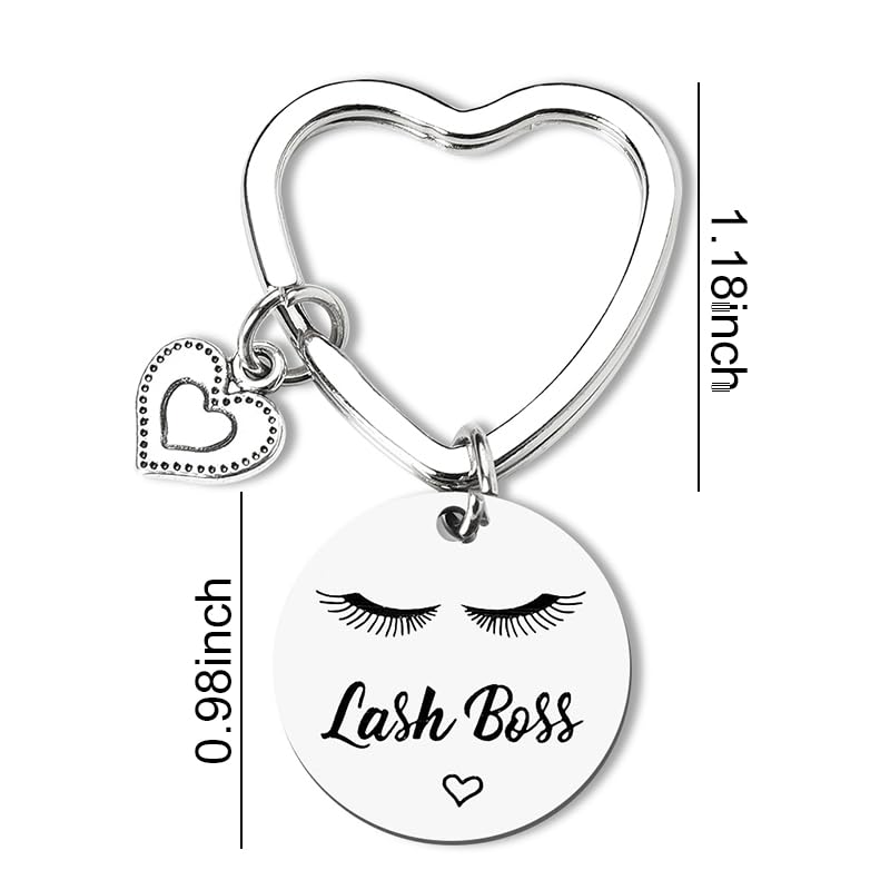 Lash Boss Keychain – Cosmetic Gifts for Beauticians, Lash Techs & Lash Artists