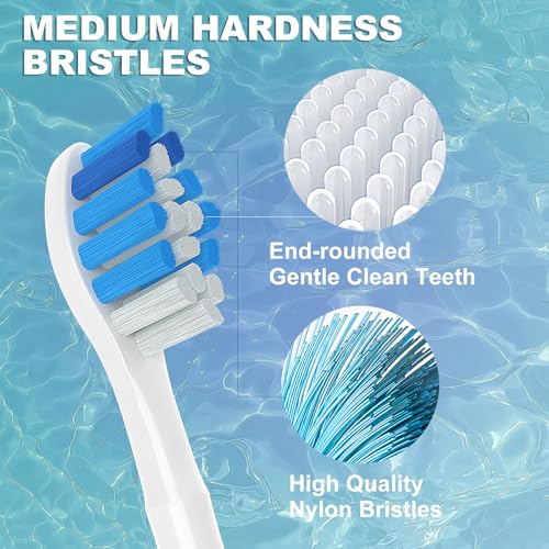 GERAGER Toothbrush Replacement Heads for Philips Sonicare - 12 Pack
