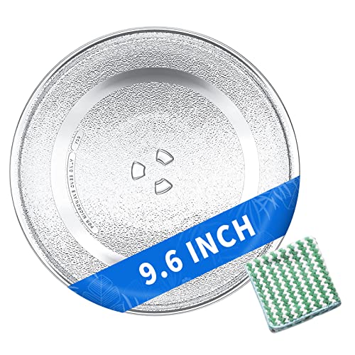 9.6" Microwave Glass Turntable Plate for Panasonic & Nostalgia Models