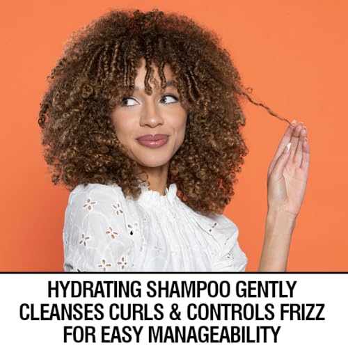 CHI CurlyCare Hydrating Curl Shampoo, Sulfate-Free Frizz Control, 12 Oz