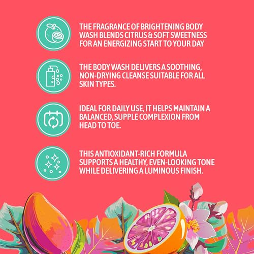 NATURE WELL Brightening & Energizing Scented Body Wash, 33 Fl Oz