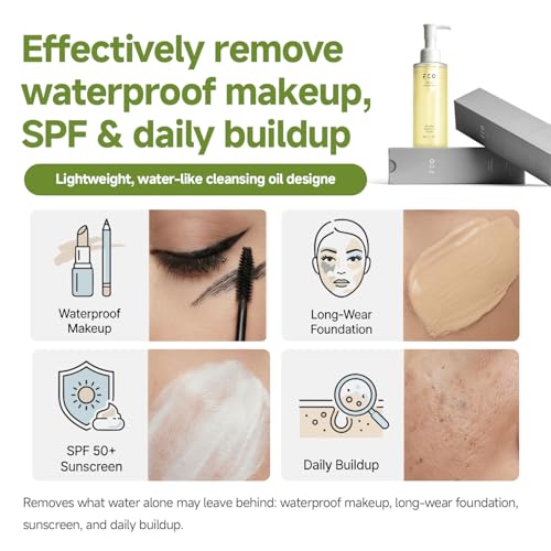 FEO Gentle Cleansing Oil for Sensitive Skin - Makeup Remover & Face Cleanser